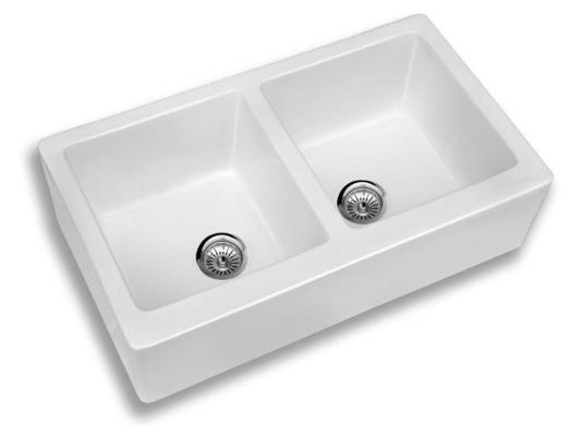 Undermount Double Bowl <br> 33” x 19 1/2” x 9”